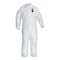 Kleenguard Disposable Coveralls, 4X-Large, Breathable, patented MICROFORCE* barrier SMS fabric, White, 25 PK KCC 44317 - alternate 1